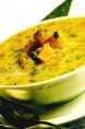 Sopa creme de abóbora com hortelã